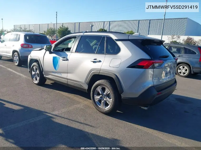 JTMMWRFV5SD291419 2025 Toyota Rav4 Hybrid Le