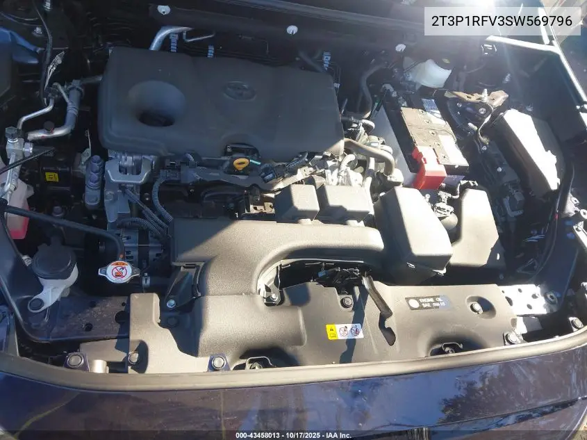 2T3P1RFV3SW569796 2025 Toyota Rav4 Xle