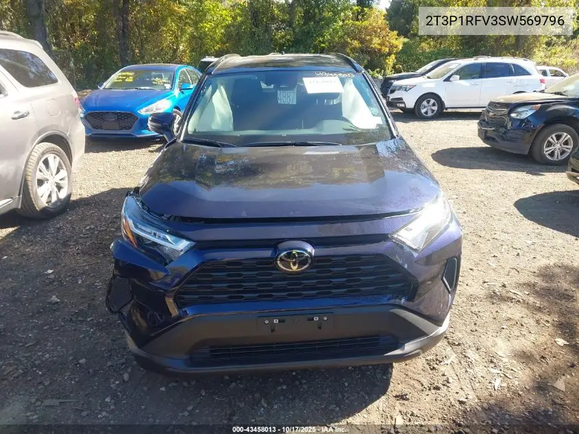 2T3P1RFV3SW569796 2025 Toyota Rav4 Xle