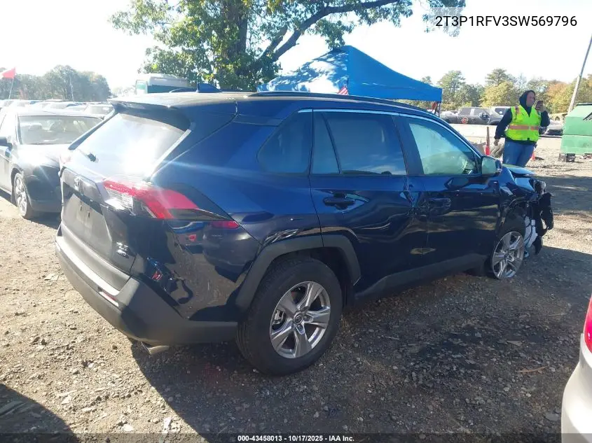 2T3P1RFV3SW569796 2025 Toyota Rav4 Xle