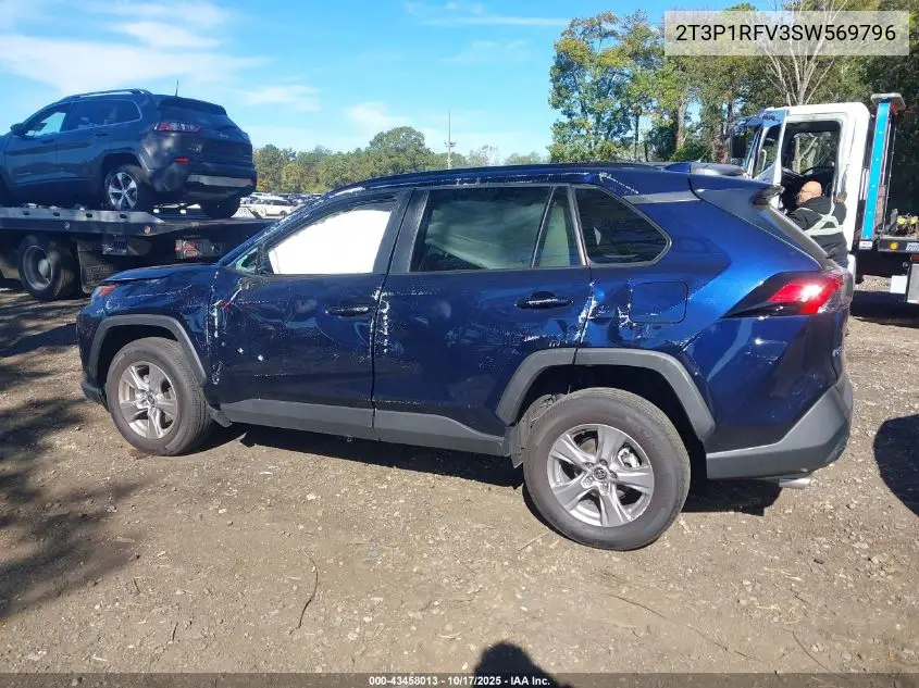 2T3P1RFV3SW569796 2025 Toyota Rav4 Xle