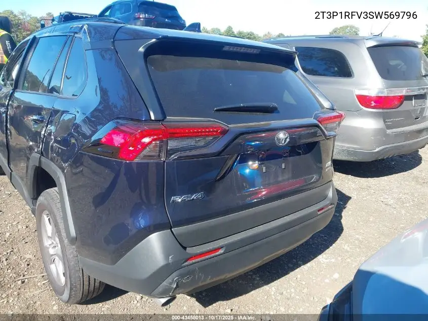 2T3P1RFV3SW569796 2025 Toyota Rav4 Xle