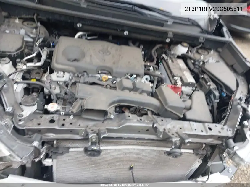 2T3P1RFV2SC505511 2025 Toyota Rav4 Xle