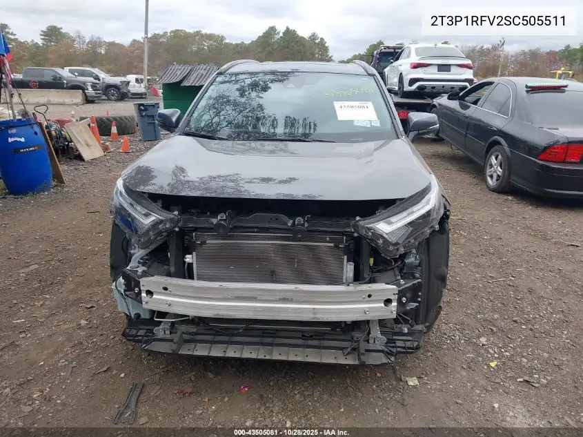 2T3P1RFV2SC505511 2025 Toyota Rav4 Xle