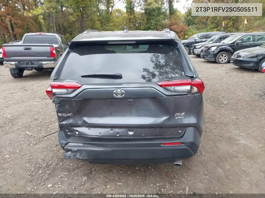 2T3P1RFV2SC505511 2025 Toyota Rav4 Xle