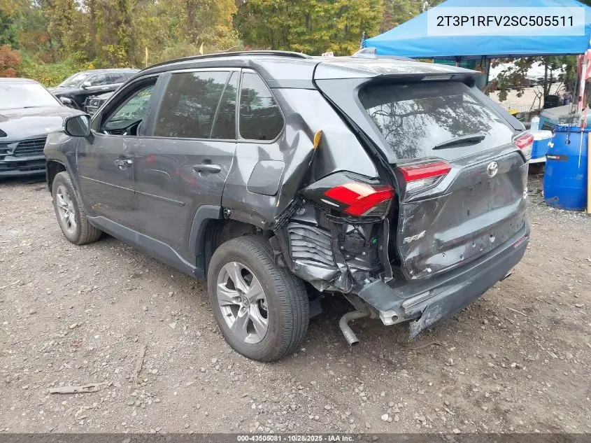 2T3P1RFV2SC505511 2025 Toyota Rav4 Xle