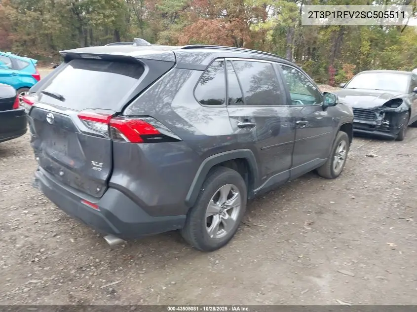 2T3P1RFV2SC505511 2025 Toyota Rav4 Xle