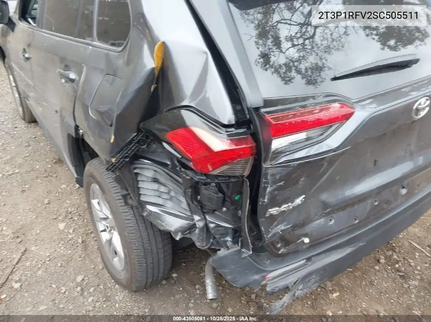 2T3P1RFV2SC505511 2025 Toyota Rav4 Xle
