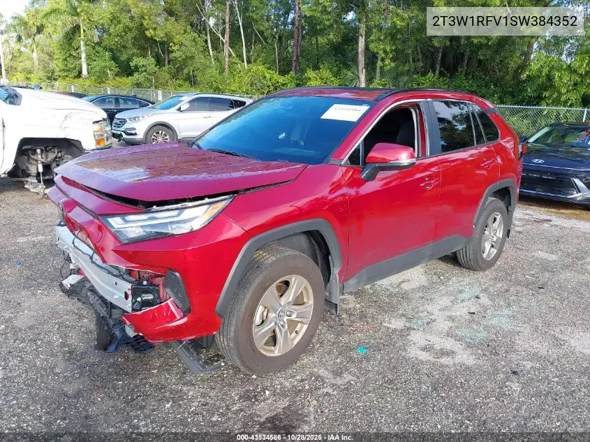 2T3W1RFV1SW384352 2025 Toyota Rav4 Xle