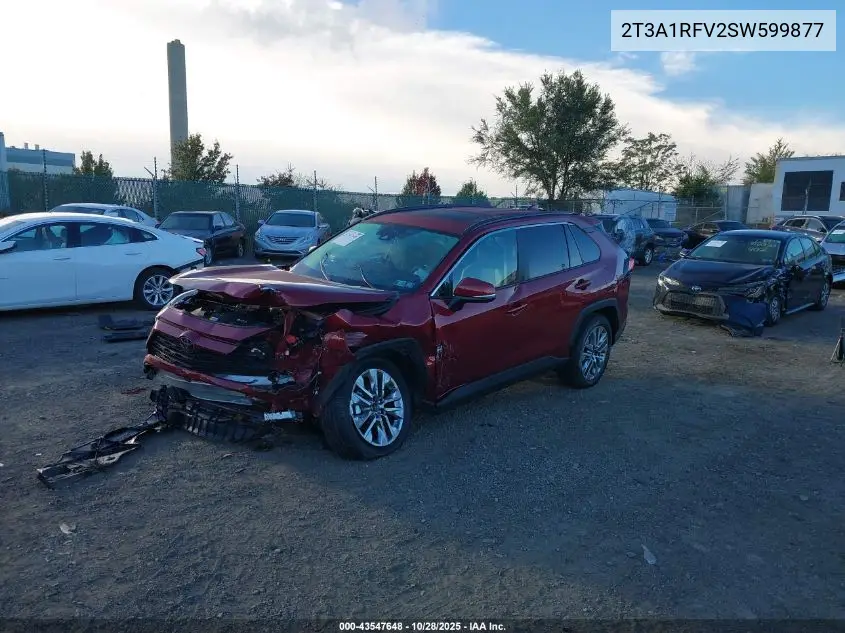 2T3A1RFV2SW599877 2025 Toyota Rav4 Xle Premium