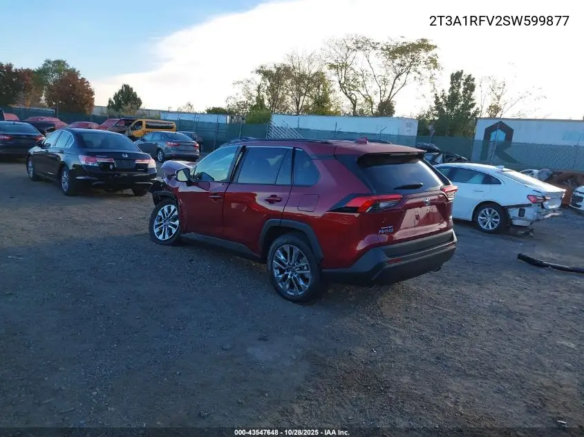 2T3A1RFV2SW599877 2025 Toyota Rav4 Xle Premium