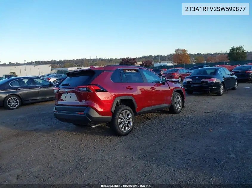 2T3A1RFV2SW599877 2025 Toyota Rav4 Xle Premium