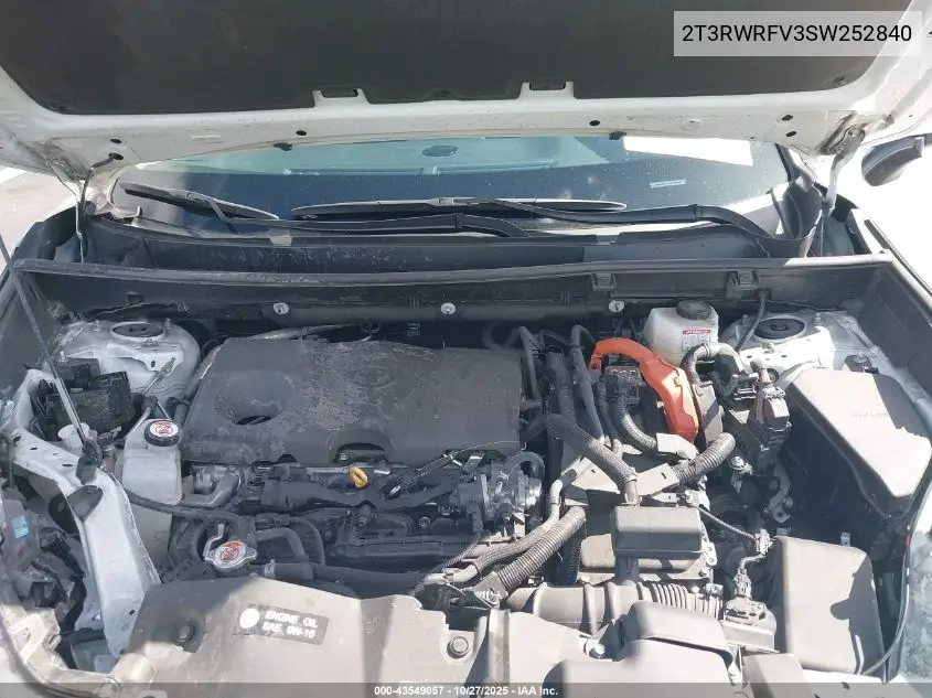 2T3RWRFV3SW252840 2025 Toyota Rav4 Hybrid Xle
