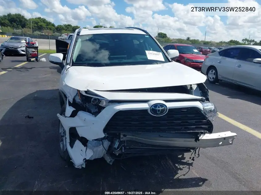 2T3RWRFV3SW252840 2025 Toyota Rav4 Hybrid Xle