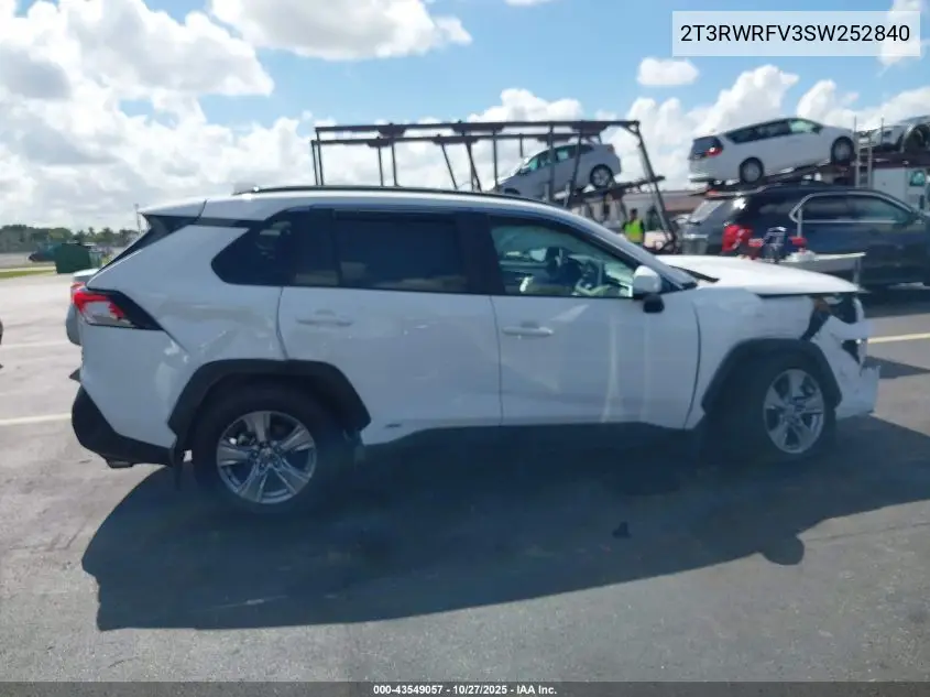 2T3RWRFV3SW252840 2025 Toyota Rav4 Hybrid Xle