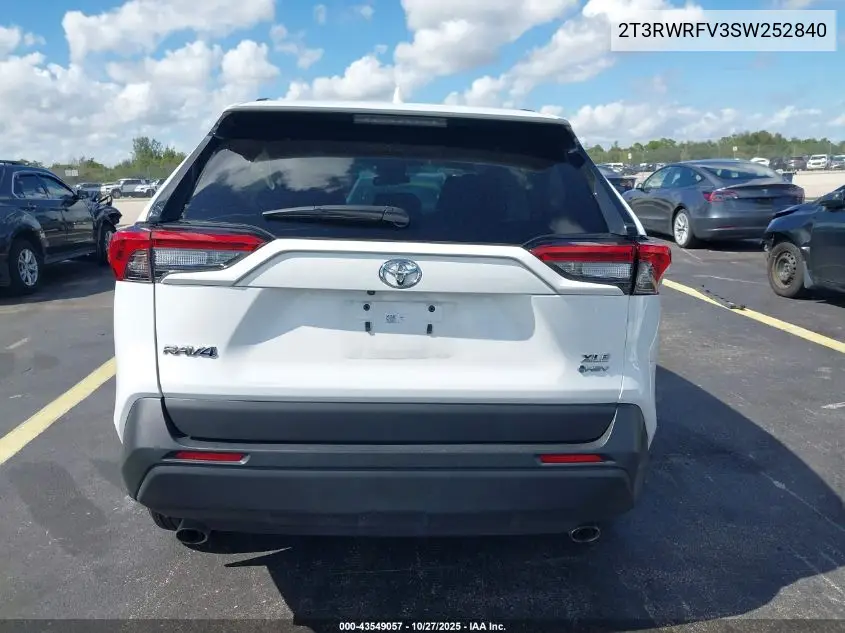 2T3RWRFV3SW252840 2025 Toyota Rav4 Hybrid Xle