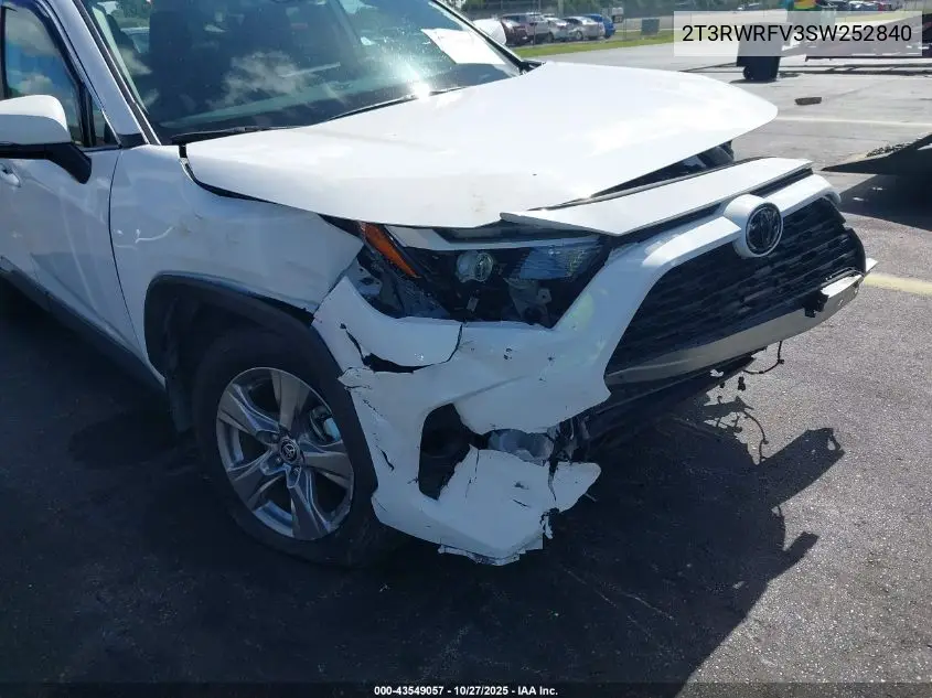 2T3RWRFV3SW252840 2025 Toyota Rav4 Hybrid Xle