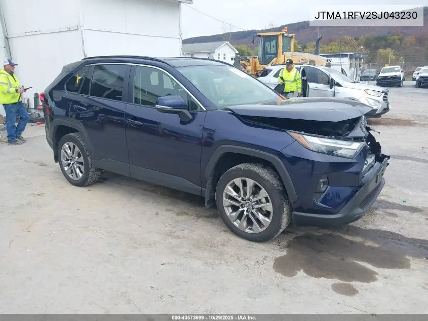 JTMA1RFV2SJ043230 2025 Toyota Rav4 Xle Premium