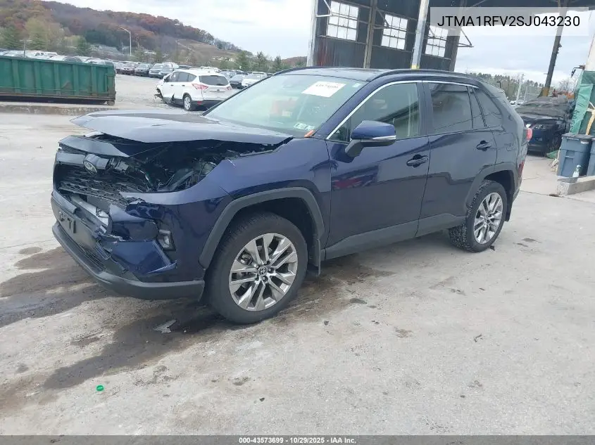 JTMA1RFV2SJ043230 2025 Toyota Rav4 Xle Premium