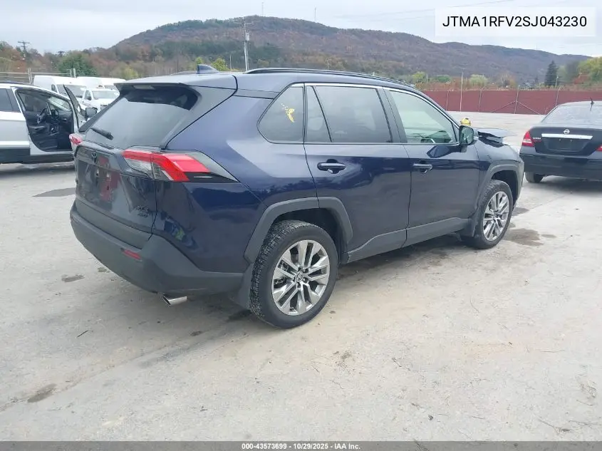 JTMA1RFV2SJ043230 2025 Toyota Rav4 Xle Premium