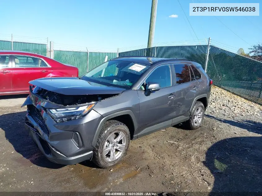 2T3P1RFV0SW546038 2025 Toyota Rav4 Xle