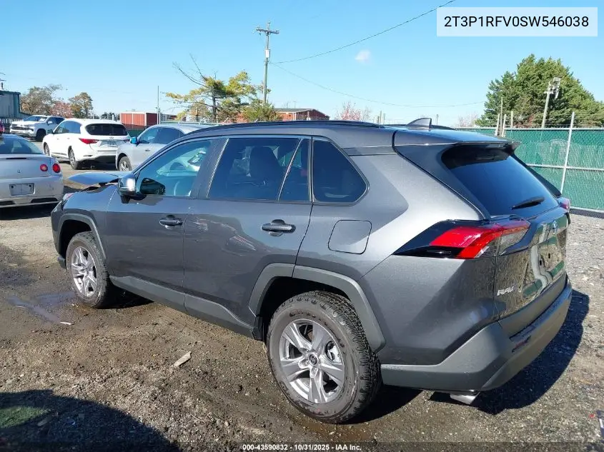 2T3P1RFV0SW546038 2025 Toyota Rav4 Xle
