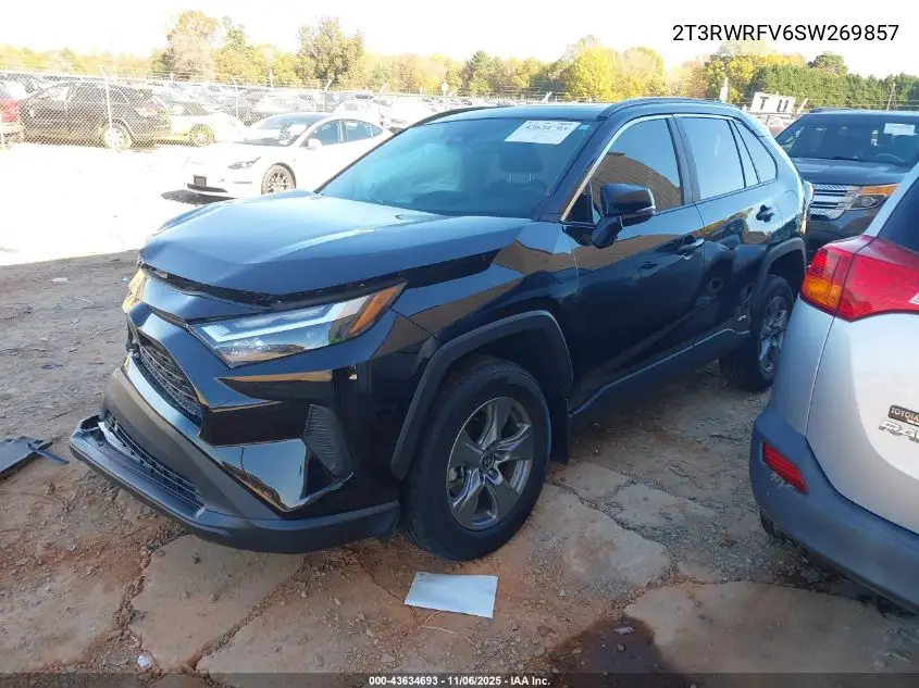 2T3RWRFV6SW269857 2025 Toyota Rav4 Hybrid Xle