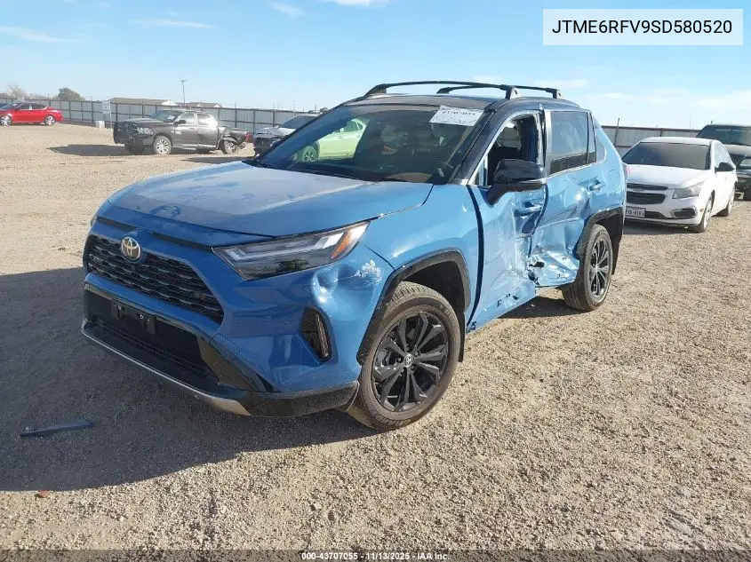 JTME6RFV9SD580520 2025 Toyota Rav4 Hybrid Xse