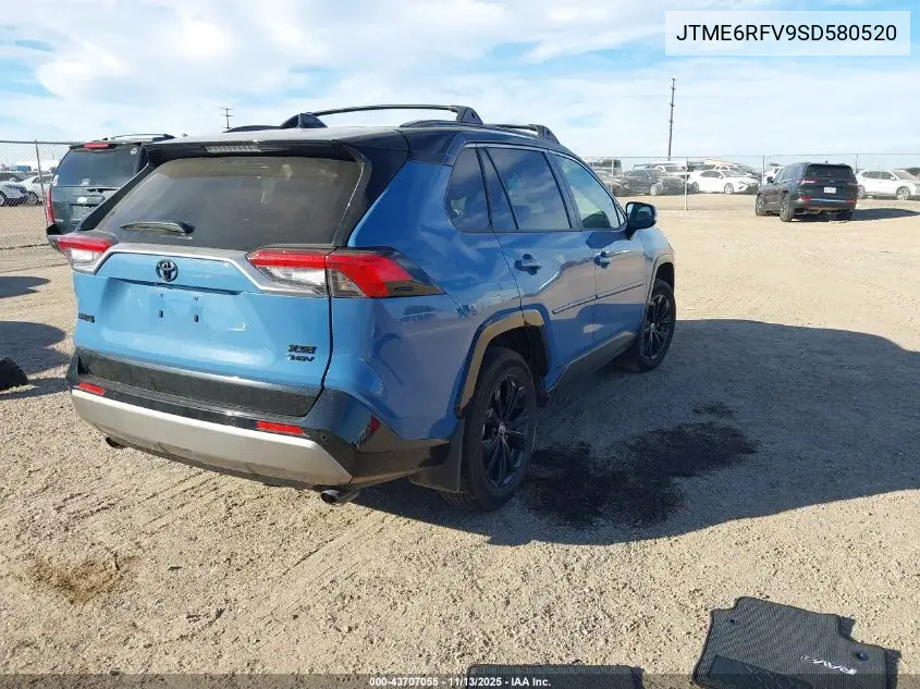 JTME6RFV9SD580520 2025 Toyota Rav4 Hybrid Xse
