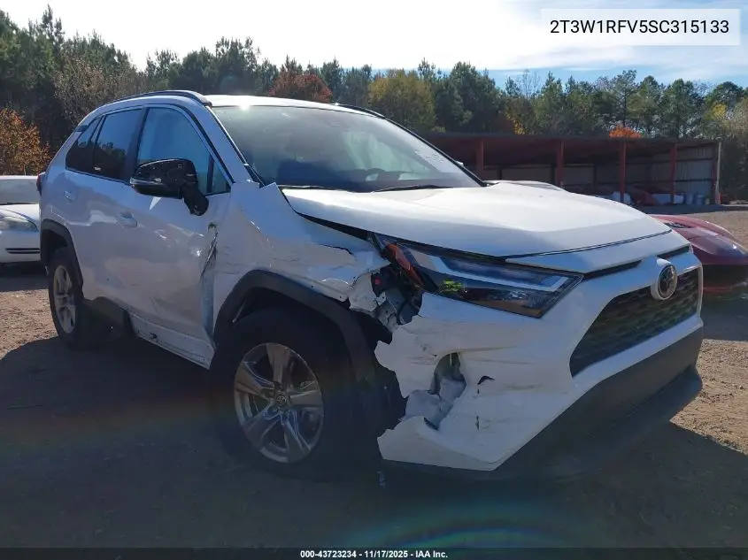 2T3W1RFV5SC315133 2025 Toyota Rav4 Xle