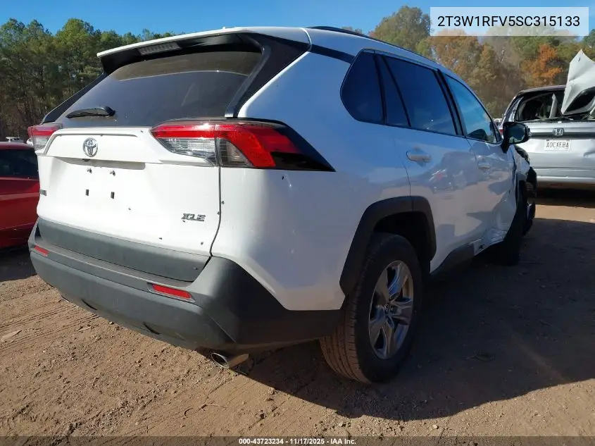 2T3W1RFV5SC315133 2025 Toyota Rav4 Xle