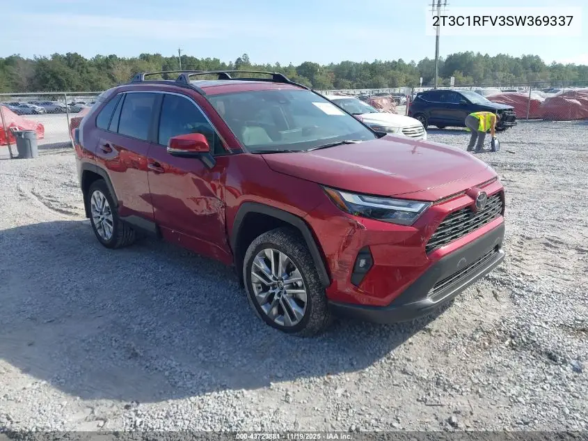 2T3C1RFV3SW369337 2025 Toyota Rav4 Xle Premium