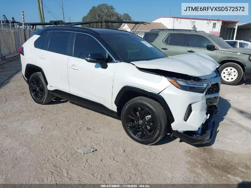JTME6RFVXSD572572 2025 Toyota Rav4 Hybrid Xse