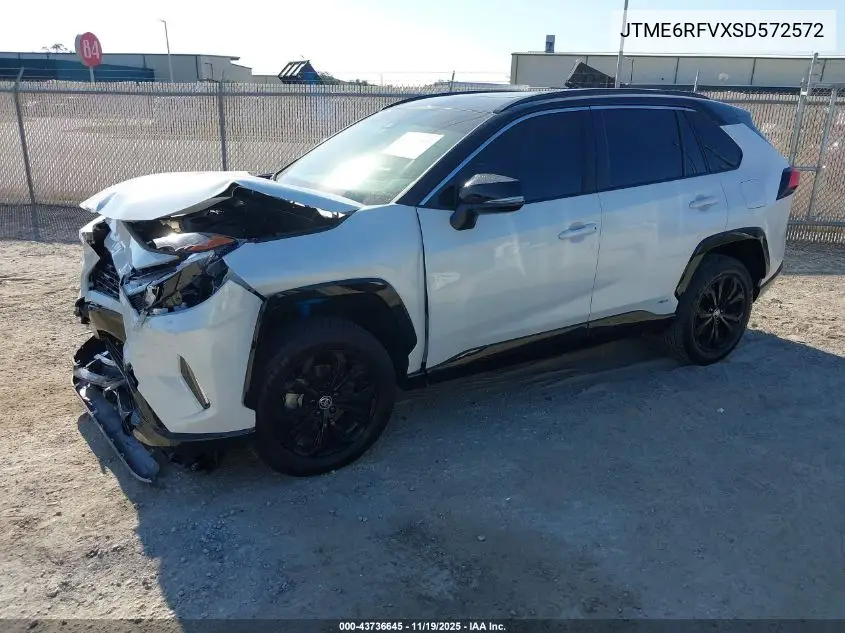 JTME6RFVXSD572572 2025 Toyota Rav4 Hybrid Xse