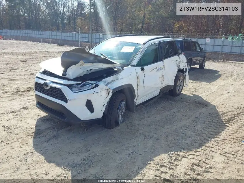 2T3W1RFV2SC314103 2025 Toyota Rav4 Xle
