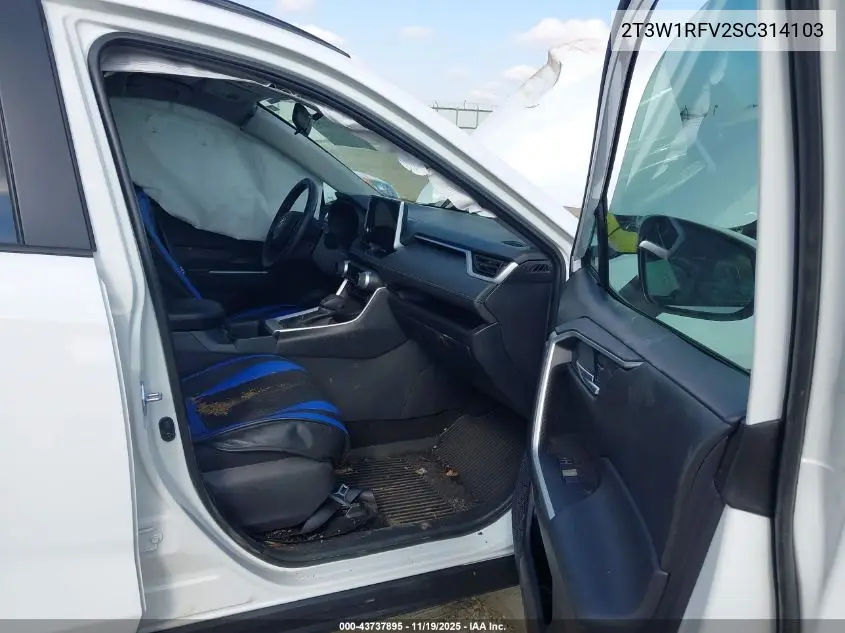 2T3W1RFV2SC314103 2025 Toyota Rav4 Xle