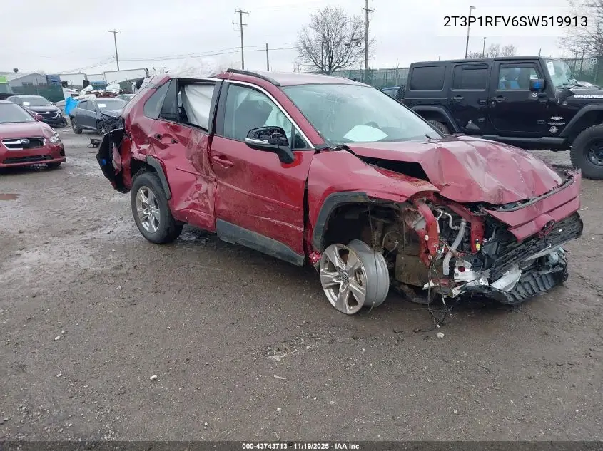 2T3P1RFV6SW519913 2025 Toyota Rav4 Xle