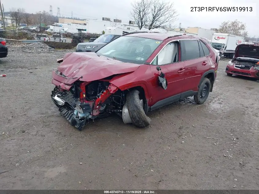 2T3P1RFV6SW519913 2025 Toyota Rav4 Xle