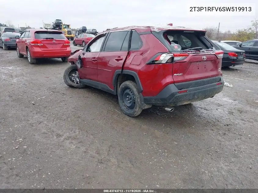 2T3P1RFV6SW519913 2025 Toyota Rav4 Xle