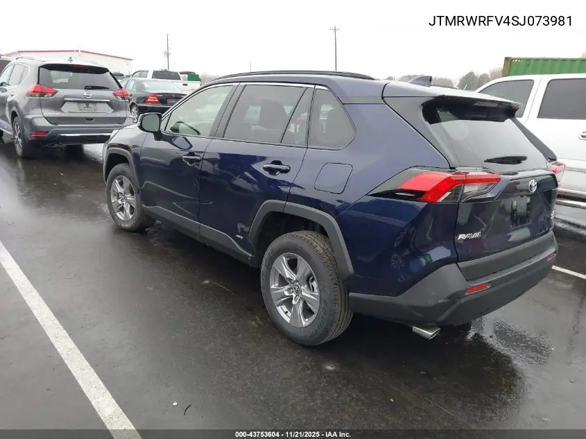 JTMRWRFV4SJ073981 2025 Toyota Rav4 Hybrid Xle