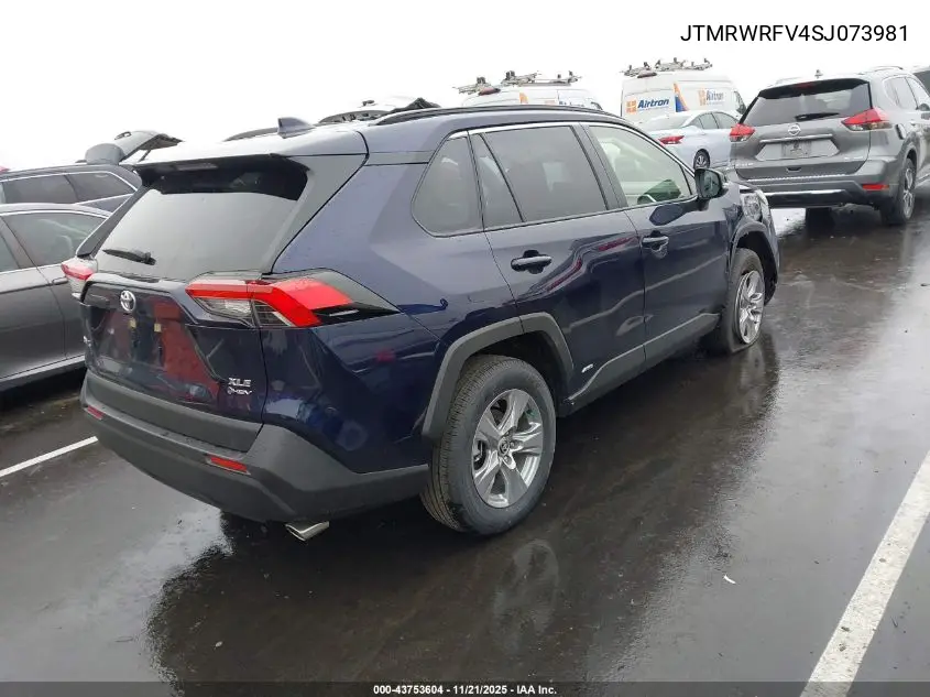 JTMRWRFV4SJ073981 2025 Toyota Rav4 Hybrid Xle