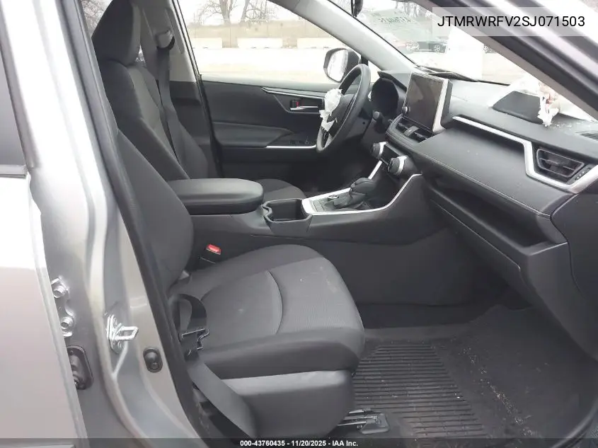 JTMRWRFV2SJ071503 2025 Toyota Rav4 Hybrid Xle