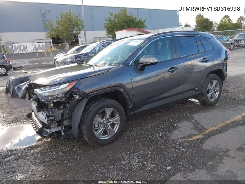 JTMRWRFV1SD316998 2025 Toyota Rav4 Hybrid Xle