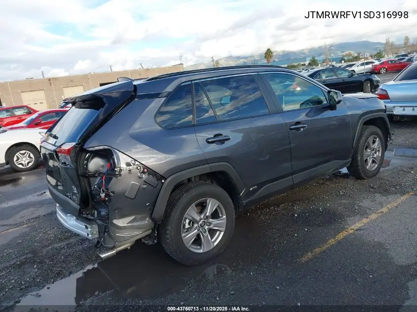 JTMRWRFV1SD316998 2025 Toyota Rav4 Hybrid Xle