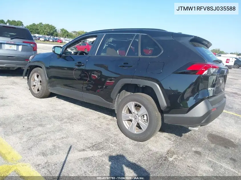 JTMW1RFV8SJ035588 2025 Toyota Rav4 Xle