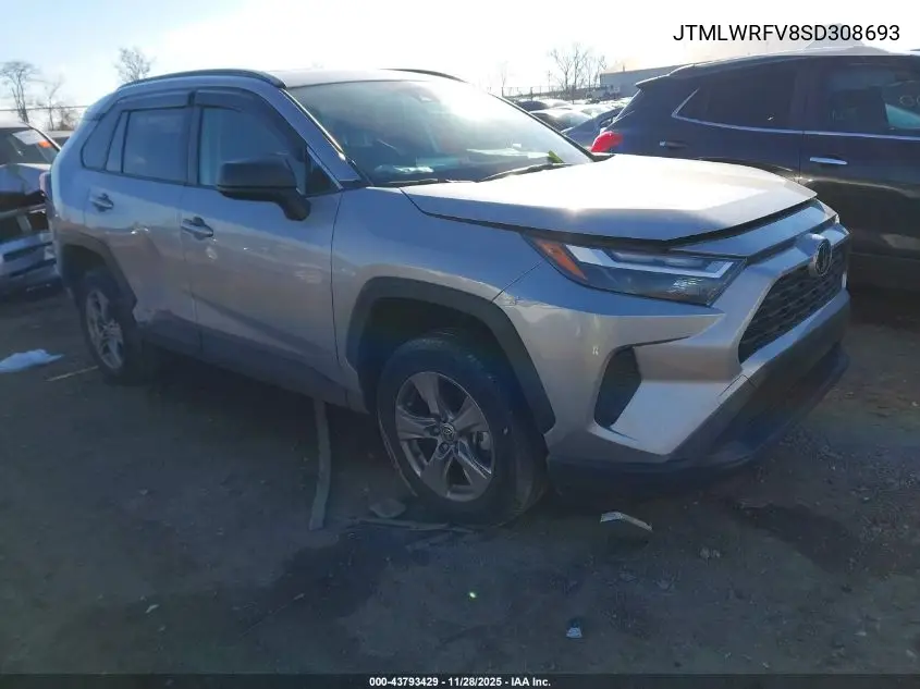 JTMLWRFV8SD308693 2025 Toyota Rav4 Hybrid Le