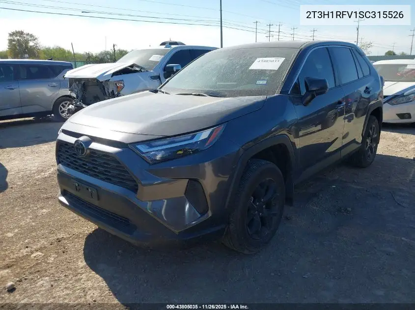 2T3H1RFV1SC315526 2025 Toyota Rav4 Le