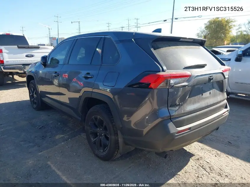 2T3H1RFV1SC315526 2025 Toyota Rav4 Le