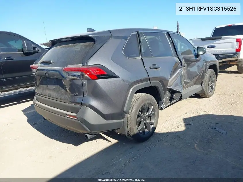 2T3H1RFV1SC315526 2025 Toyota Rav4 Le