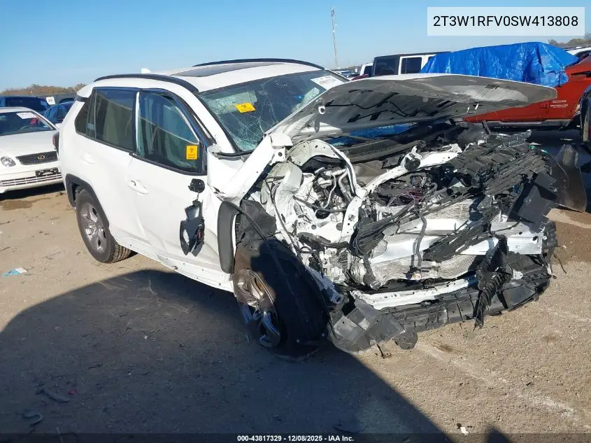 2T3W1RFV0SW413808 2025 Toyota Rav4 Xle